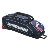 DEMARINI SPECIAL OPS WHEELED BAT ROLLER BAG NAVY