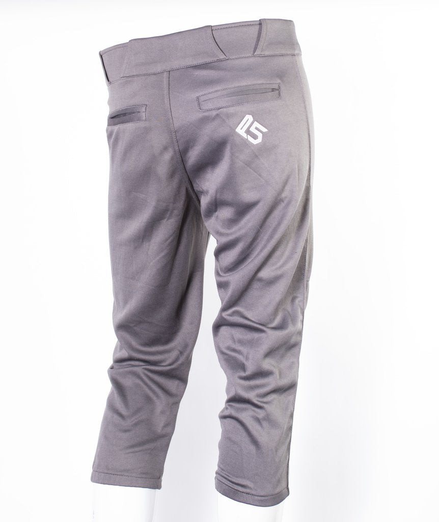 P5 Passe Knicker Style Pant Solid Charcoal