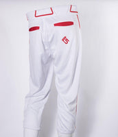 P5 Passe Knicker Style Pant White/Red